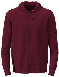 Stedman Hanorac clasic cu fermoar STEDMAN ST4500 / Hanorac unisex cu fermoar - vișiniu M (ST4500BODM)