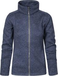 PROMODORO 7725 / Jachetă tricotată din fleece pentru femei - albastru melanj M (407725n2802)