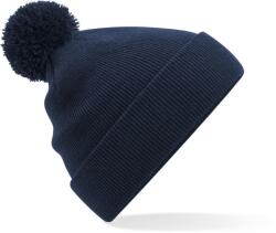 Beechfield B 426B / Căciulă tricotată pentru copii cu pompom - bleumarin francez Universal (53426B29099)