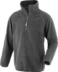 RESULT R 905J / Hanorac pentru copii din microfleece cu fermoar 1/4 - gri 140-152 (30905J07603)