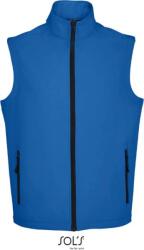 SOL´S RACE BW / Vestă softshell bărbătească cu 2 straturi - albastru regal S (25288745001)