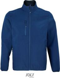 SOL´S FALCON / Jachetă softshell bărbătească cu 3 straturi - albastru abis XL (25382700504)