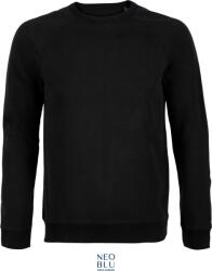 Neoblu 3194 NELSON MEN / Hanorac raglan bărbătesc - negru intens XXXL (243194n1113)