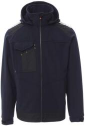 PAYPER PERFORMER 2.0 001473-0053 / Jachetă softshell cu glugă detașabilă - bleumarin/negru XXXL (0014730053080203XL)