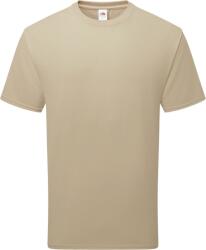 Fruit of the Loom PURE COTTON T / Tricou unisex din bumbac organic gros - nisip L (161362zd303)