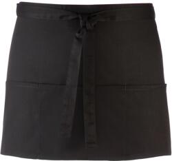 Premier PR 155 / Șorț scurt cu buzunar - negru Universal (39015500299)
