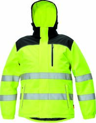 ČERVA EXPORT IMPORT a. s Geacă reflectorizantă de iarnă CERVA KNOXFIELD HI-VIS / cu glugă - galbenă M (0301046570002)