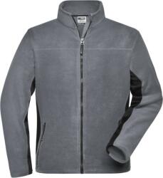 Daiber JN 842 / Jachetă de lucru din microfleece pentru bărbați - carbon/negru 6XL (02084282816)