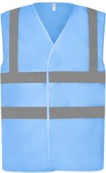 Yoko Vestă de siguranță YOKO HI-VIS HVW120 / Plasă - albastru deschis XXL (79W12041005)