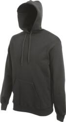 Fruit of the Loom CLASSIC HOODED SWEAT / Hanorac bărbătesc cu glugă dublă - antracit XXXL (162208a3713)