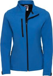 Russell Athletic 140F / Jachetă softshell cu 3 straturi pentru femei - albastru azur L (10140F16203)