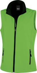 RESULT R 232F / Vestă softshell cu 2 straturi pentru femei - verde intens/negru S (30232Fo5401)