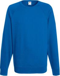 Fruit of the Loom HANORAC RAGLAN UȘOR / Hanorac bărbătesc cu mâneci raglan - albastru regal S (16213845001)