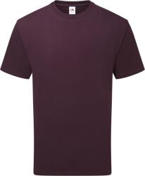 Fruit of the Loom PURE COTTON T / Tricou unisex din bumbac organic gros - violet L (161362alu03)