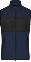 Daiber JN 1310 / Vestă bărbătească din fleece - bleumarin/negru XL (02131036104)