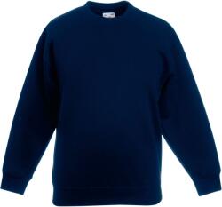 Fruit of the Loom CLASSIC KIDS SET-IN SWEAT / Hanorac pentru copii - albastru închis 104 (162041a36a3)