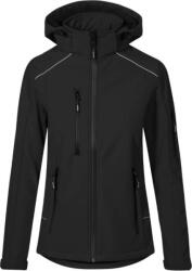 PROMODORO 7855 / Jachetă softshell cu 3 straturi și glugă pentru femei - neagră XXXL (40785500213)