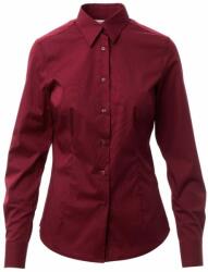 PAYPER FLORENTIA LADY S00257-P051 / Cămașă slim fit pentru femei - bordo 38 (S00257P0510400038)