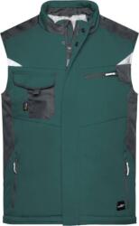 Daiber JN 825 / Vestă softshell de lucru de iarnă - verde închis XXXL (02082583013)