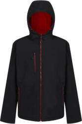 Regatta Professional NAVIGATE TRA 705 / Jachetă softshell bărbătească cu 2 straturi - negru/roșu clasic M (36A705y2802)