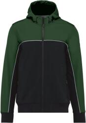Wk Designed To Work CONCEPUTĂ PENTRU LUCRARE WK 450 / Jachetă softshell de lucru unisex cu 3 straturi - negru/verde XXL (20W450zh805)