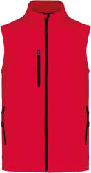 Kariban Vintage K403 / Vestă softshell bărbătească - roșie M (20K40300402)