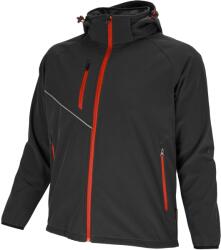 BENNON Group a. s BENNON FORCE JACKET NEGRU/ROȘU / Jachetă softshell cu glugă detașabilă - negru/roșu S (0953180063-S 44-46)