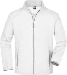 Daiber JN 1130 / Jachetă softshell bărbătească - alb/alb XL (02113090204)