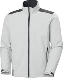 Helly Hansen MANCHESTER 74085 / Jachetă softshell bărbătească cu 3 straturi - gri ceață/abanos L (594085aim03)