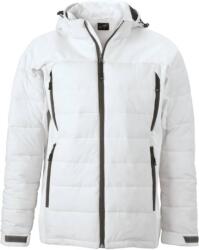 Daiber JN 1050 / Jachetă hibridă outdoor pentru bărbați - albă XXXL (02105000113)