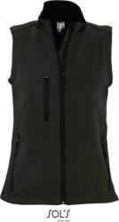 SOL´S RALLYE / Vestă softshell cu 3 straturi pentru femei - neagră M (25680100202)