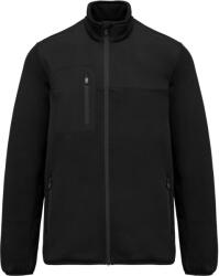 Wk Designed To Work WK CONCEPUTĂ PENTRU LUCRU WK 9108 / Jachetă de lucru tricotată din fleece pentru bărbați - neagră XXXL (20910800213)