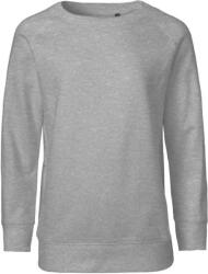 Neutral O 33001 / Hanorac raglan pentru copii din bumbac organic - gri sport 128-134 (773301620y4)
