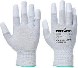 Portwest AB198 ESD / Mănuși antistatice, pachet de 12 bucăți - gri M (AB198GRRM)