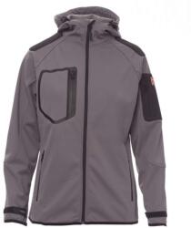 PAYPER EXTREME LADY 000452-0102 / Jachetă softshell pentru femei cu glugă - gri oțel/negru XXL (000452010213033XXL)