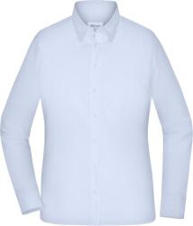 Daiber JN 1373 / Cămașă de damă din poplin mixt - albastru deschis XS (02137303700)