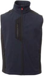 PAYPER CORK S00360-P114 / Vestă softshell bicoloră pentru bărbați - bleumarin/negru M (S00360P11408020M)