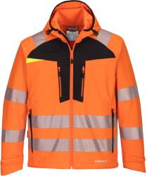 Portwest HI-VIS DX475 / Jachetă softshell reflectorizantă - HV portocaliu/negru 6XL (DX475OBR6XL)