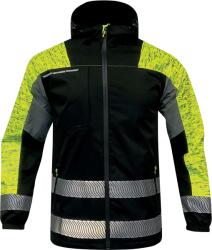 Delta Plus DELTA HI-VIS SAKOYAOR / Jachetă reflectorizantă rezistentă la vânt pentru bărbați - HV galben/negru XXL (SAKOYNJXX)