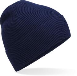 Beechfield B 51N / Căciulă tricotată din bumbac organic - bleumarin oxford Universal (53051Ny4099)