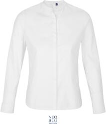 Neoblu 3787 BART WOMEN / Cămașă poplin cu mânecă lungă pentru femei - alb optic XXL (243787z1505)