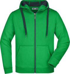 Daiber JN 355 DOUBLEFACE / Hanorac bărbătesc - verde ferigă/grafit XL (020355k8404)