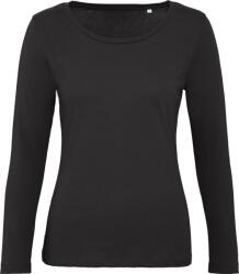 B&C be inspired B&C INSPIRE LSL T WOMEN / Tricou cu mânecă lungă pentru femei - negru XL (01TW7100204)