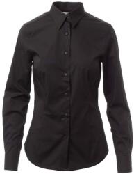 PAYPER FLORENTIA LADY S00257-P051 / Cămașă slim fit pentru femei - neagră 38 (S00257P0511400038)