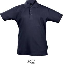 SOL'S SUMMER II / Tricou polo pentru copii - bleumarin 130-140 (25134500387)