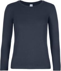 B&C be inspired B&C 190 LSL / Tricou cu mânecă lungă din bumbac gros pentru femei - bleumarin S (01008T00301)