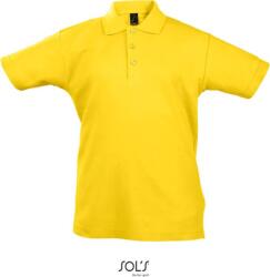 SOL'S SUMMER II / Tricou polo pentru copii - galben 118-128 (25134520086)