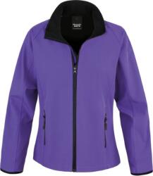 RESULT R 231F / Jachetă softshell cu 2 straturi pentru femei - violet/negru L (30231Fd9603)