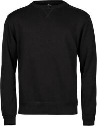 TEE JAYS TJ5504 INTERLOCK / Hanorac bărbătesc cu nervuri - negru M (18550400202)