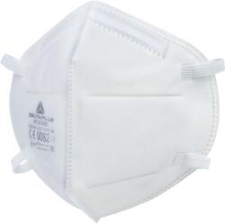 Delta Plus Mască de protecție respiratorie DELTA M1202B / FFP2, fără valvă, pliabilă vertical, pachet de 30 bucăți - albă, reglabilă (M1202BC)